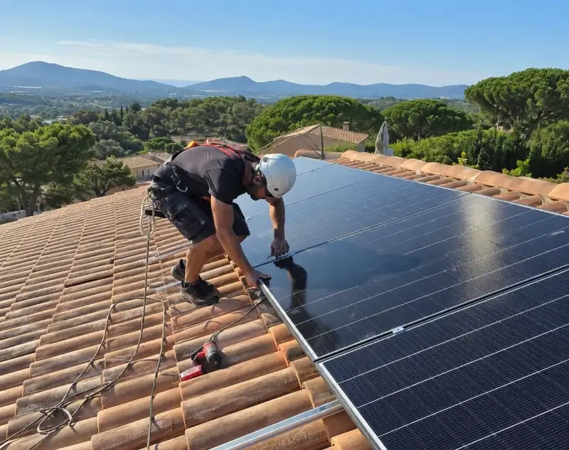 Installateur panneaux solaires Sainte-Euphémie — pose photovoltaïque sur toiture